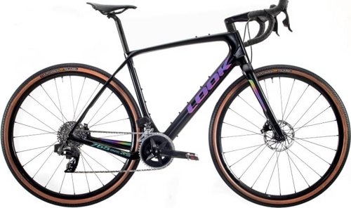 Look 765 Gravel RS Black Chromatic Petrol Full Glossy 