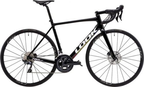 Look 785 HUEZ DISC PROTEAM BLACK GLOSSY 