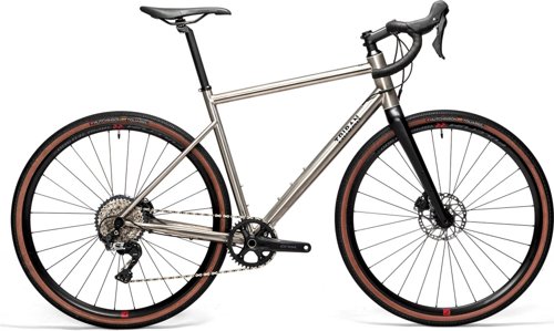 Triban Men’s Gravel Bike with Titanium Frame GRVL 900 