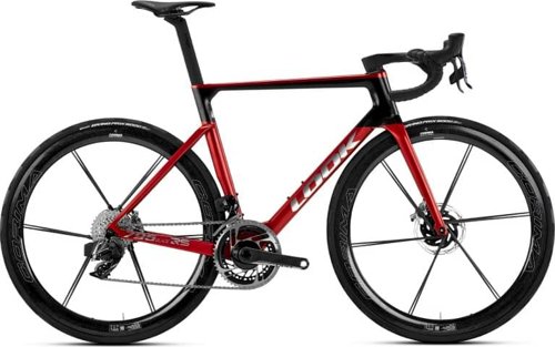 Look 795 BladeRs Red Chrome Satin 