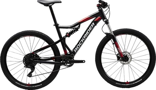 ROCKRIDER 27.5 Inch MOUNTAIN BIKE FULL SUSPENSION ST 530 