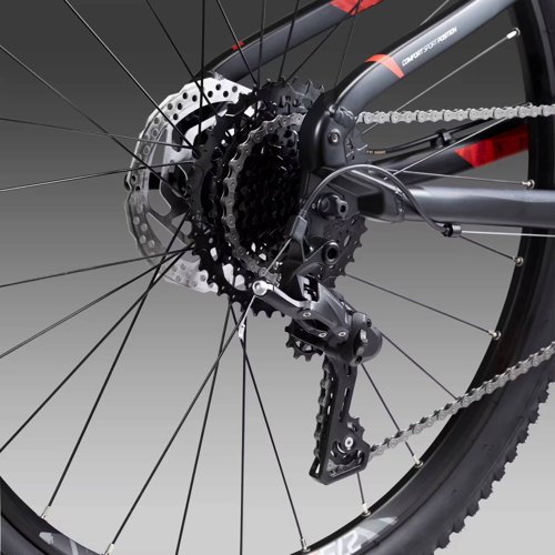 ROCKRIDER 27.5 Inch MOUNTAIN BIKE FULL SUSPENSION ST 530  - Thumbnail 5