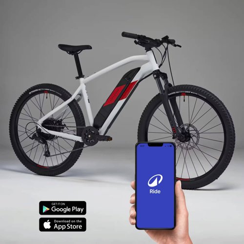 ROCKRIDER 27.5″ Hardtail Electric Mountain Bike E-ST 100  - Thumbnail 3