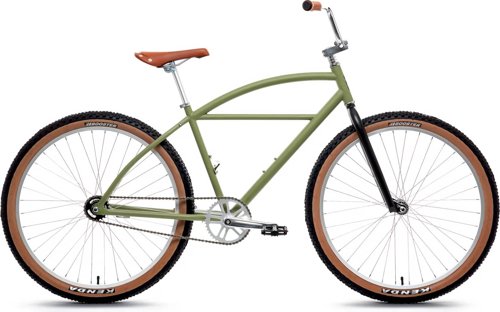 State Bicycle Co. Klunker Matte Olive & Black 27.5″ 