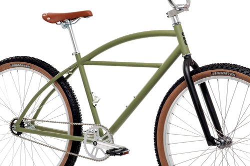 State Bicycle Co. Klunker Matte Olive & Black 27.5″  - Thumbnail 3