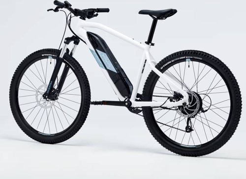 ROCKRIDER 27.5″ Semi-Rigid Electric Mountain Bike E-ST 100  - Thumbnail 4