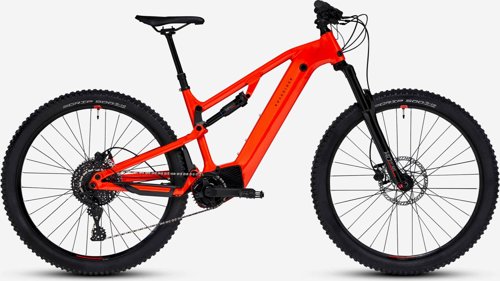 ROCKRIDER 29″ Full Suspension Electric Mountain Bike E-Expl 520 S 