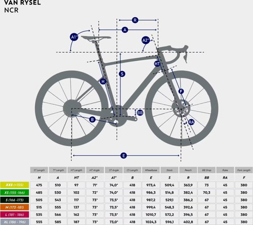 VAN RYSEL Road Bike NCR CF 105 12S  - Thumbnail 5