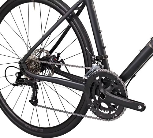 VAN RYSEL ROAD BIKE TRIBAN RC 500 Microshift DISC BRAKE  - Thumbnail 6