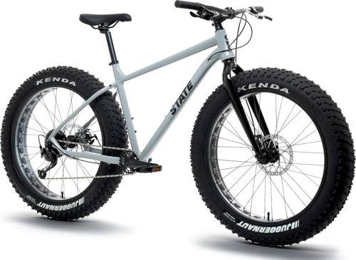 State Bicycle Co. 6061 Trail+ Fat Stone Grey  - Thumbnail 4