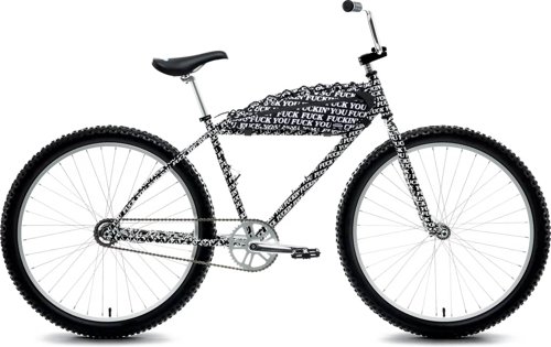 State Bicycle Co. RIPNDIP Klunker + Bag Combo “FU” Edition 27.5″ 