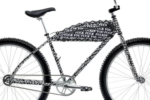 State Bicycle Co. RIPNDIP Klunker + Bag Combo “FU” Edition 27.5″  - Thumbnail 2