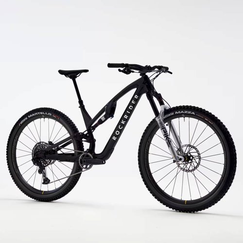 ROCKRIDER Carbon frame, adjustable suspension mountain bike  - Thumbnail 5