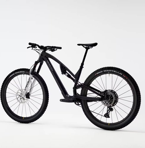 ROCKRIDER Carbon frame, adjustable suspension mountain bike  - Thumbnail 6