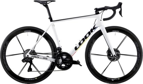 Look 785 HUEZ RS DISC PROTEAM WHITE GLOSSY 