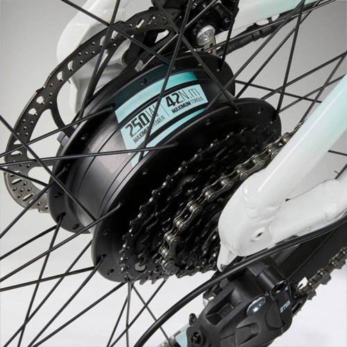 ROCKRIDER 27.5 Inch WOMEN’S ELECTRIC MOUNTAIN BIKE E-ST 100  - Thumbnail 6