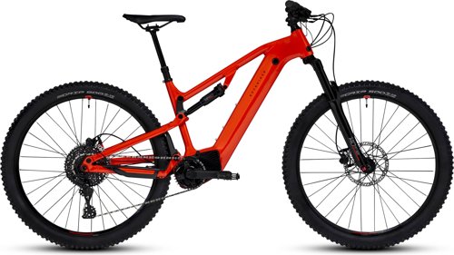 ROCKRIDER 29″ Full Suspension Electric Mountain Bike E-Expl 520 S 