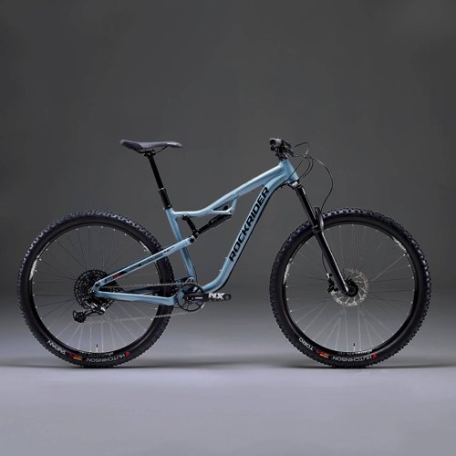 ROCKRIDER MOUNTAIN BIKE FULL SUSPENSION AM 100 SRAM NX  - Thumbnail 4