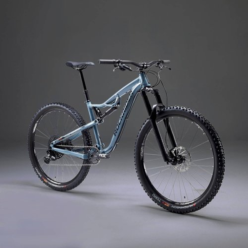 ROCKRIDER MOUNTAIN BIKE FULL SUSPENSION AM 100 SRAM NX  - Thumbnail 5