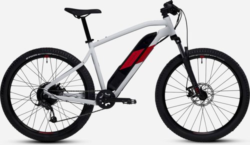 ROCKRIDER Hardtail Electric Mountain Bike – 27.5″ E-ST 100 