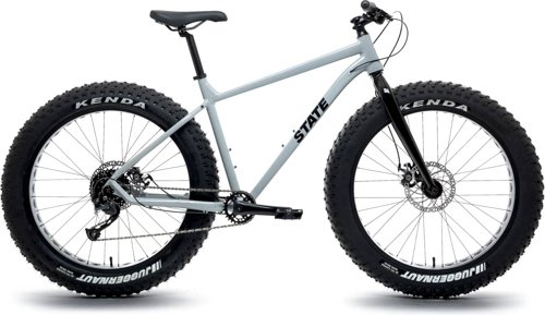 State Bicycle Co. 6061 Trail+ Fat Stone Grey 