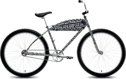 State Bicycle Co. RIPNDIP Klunker + Bag Combo “FU” Edition 27.5″ 