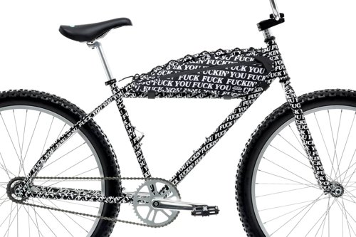 State Bicycle Co. RIPNDIP Klunker + Bag Combo “FU” Edition 27.5″  - Thumbnail 2