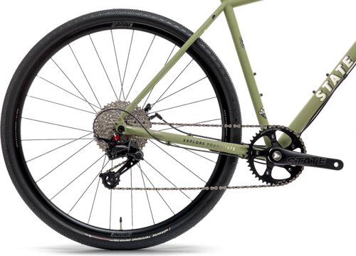 State Bicycle Co. 4130 All-Road Matte Olive 650b  - Thumbnail 2