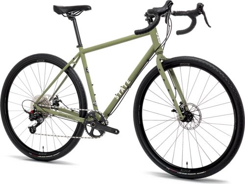 State Bicycle Co. 4130 All-Road Matte Olive 650b  - Thumbnail 4