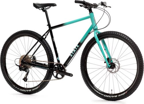 State Bicycle Co. 4130 All-Road Flat Bar Turquoise Fade 700c  - Thumbnail 5