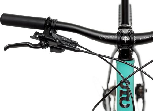 State Bicycle Co. 4130 All-Road Flat Bar Turquoise Fade 650b  - Thumbnail 6