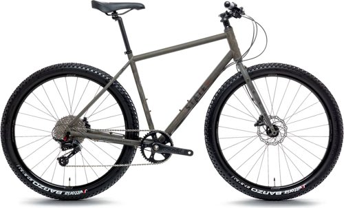 State Bicycle Co. 4130 All-Road Flat Bar Raw Phosphate 700c