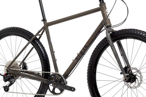 State Bicycle Co. 4130 All-Road Flat Bar Raw Phosphate 700c  - Thumbnail 5