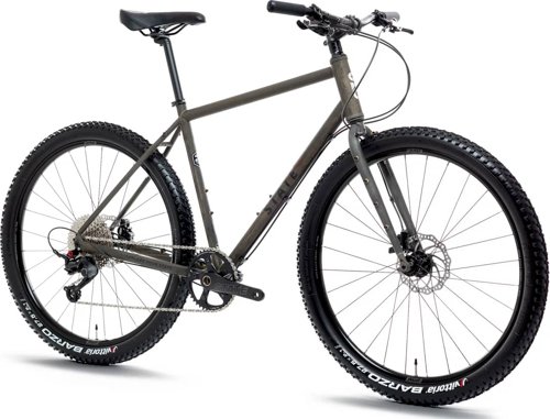 State Bicycle Co. 4130 All-Road Flat Bar Raw Phosphate 650b  - Thumbnail 6