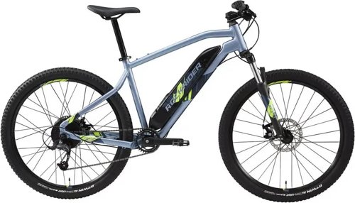 ROCKRIDER 27.5 Inch Electric Mountain Bike E-ST 100 