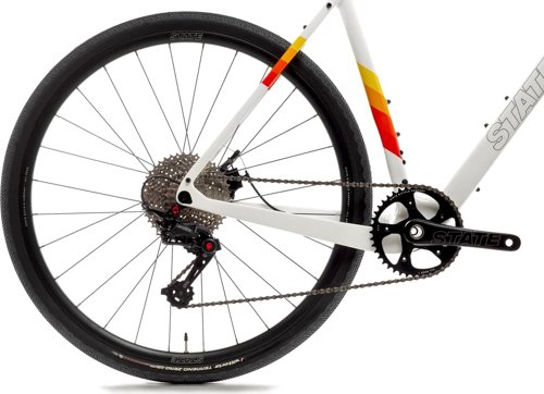 State Bicycle Co. Carbon All-Road White / Ember 650b  - Thumbnail 3