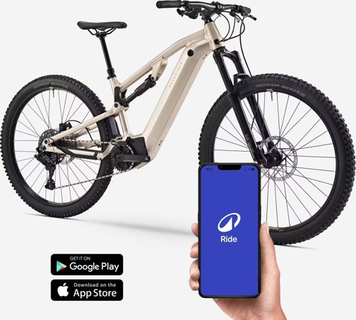 ROCKRIDER 29″ 500 Wh Electric Touring Mountain Bike E-EXPL 520 S  - Thumbnail 3