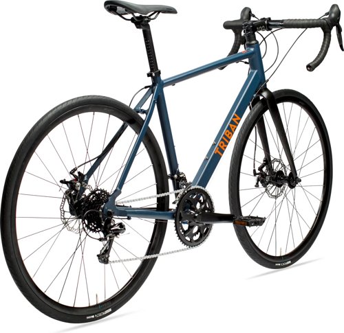 Triban Comfortable, light carbon fork and disc brake RC 120 road bike  - Thumbnail 4