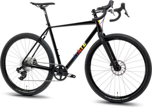 State Bicycle Co. 6061 All-Road Apex XPLR AXS Black / Sunset 700c  - Thumbnail 2