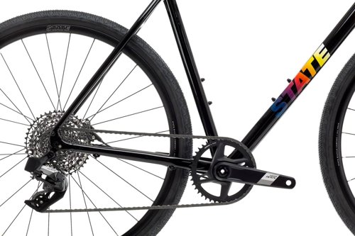 State Bicycle Co. 6061 All-Road Apex XPLR AXS Black / Sunset 650b  - Thumbnail 3