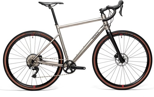 Triban Men’s Gravel Bike with Titanium Frame GRVL 900 