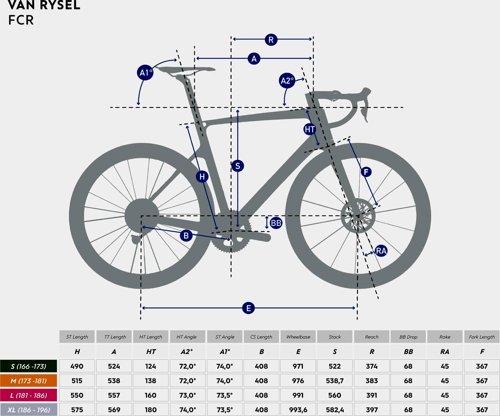 VAN RYSEL Road Bike FCR Ultegra Di2  - Thumbnail 4