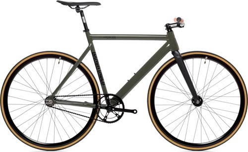 State Bicycle Co. 6061 Black Label v2 Army Green  - Thumbnail 2